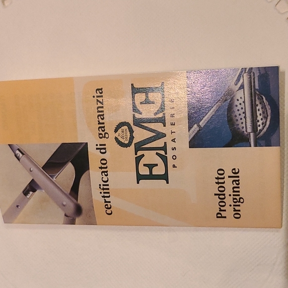 EME 4 Piece 24 kt. Gold Plated Stainless Steel Flatware Spreader Set - Picture 5 of 8